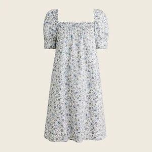 J. Crew Keely Poplin Floral Dress Medium
